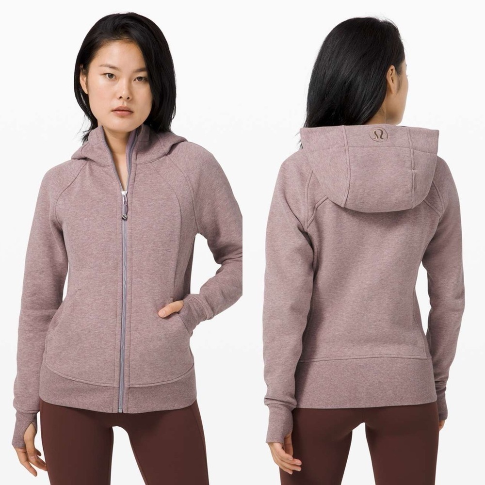 Lululemon Scuba Hoodie Heathered Violet Verbena